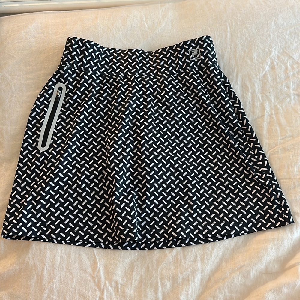Black and White Fila Sport Skort Size XS